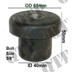 Douille suspension de la cabine (Pack de 2)