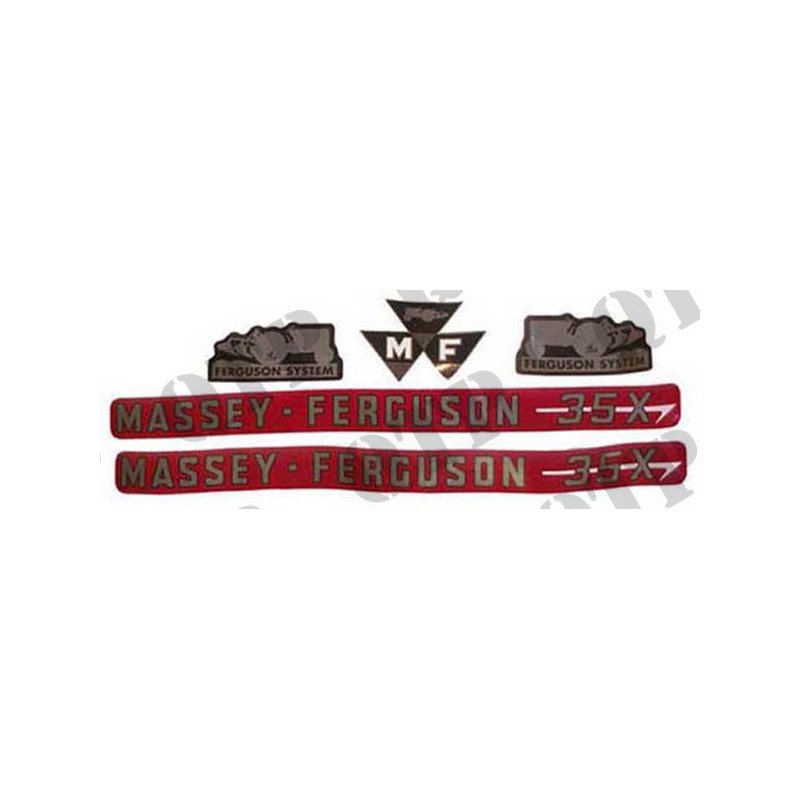 Kit autocollants 35X