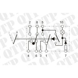 Rocker Switch Hazard Warning