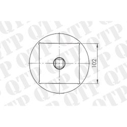 King Pin Cover Plate Front Axle Socket