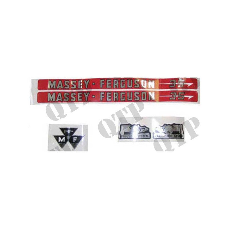 Kit d'autocollants 35