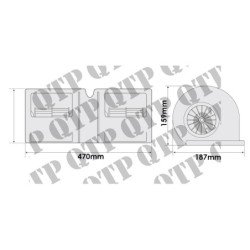 Moteur à soufflerie